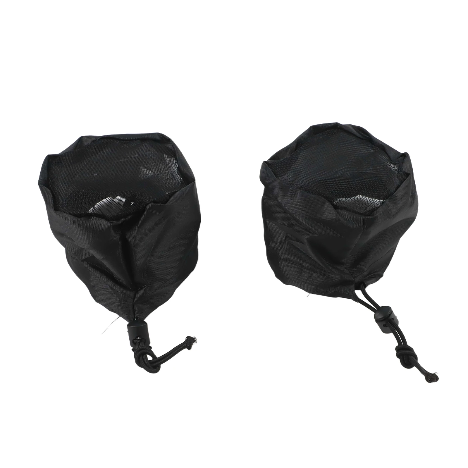 Dust Proof Mesh Vent Covers for Indoor Gardening Set of Two Featuring Adjustable Elastic Bands to Maintain Clean Airflow