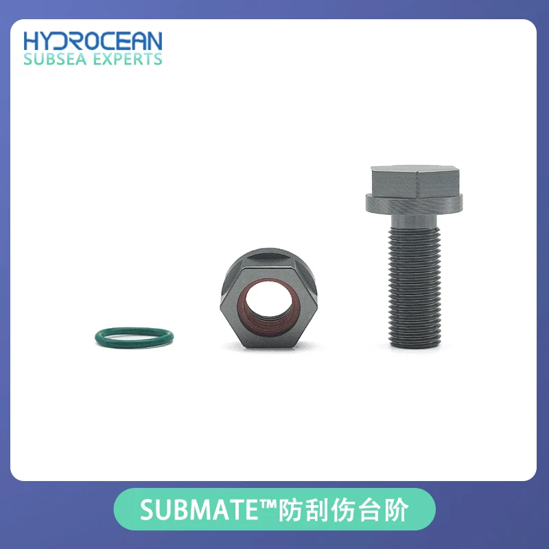 M8 M10 M16 Dichtungskammer passend wasserdichter Dichtungsbolzen Hydrocean Massive Schraube ROV Schottelement