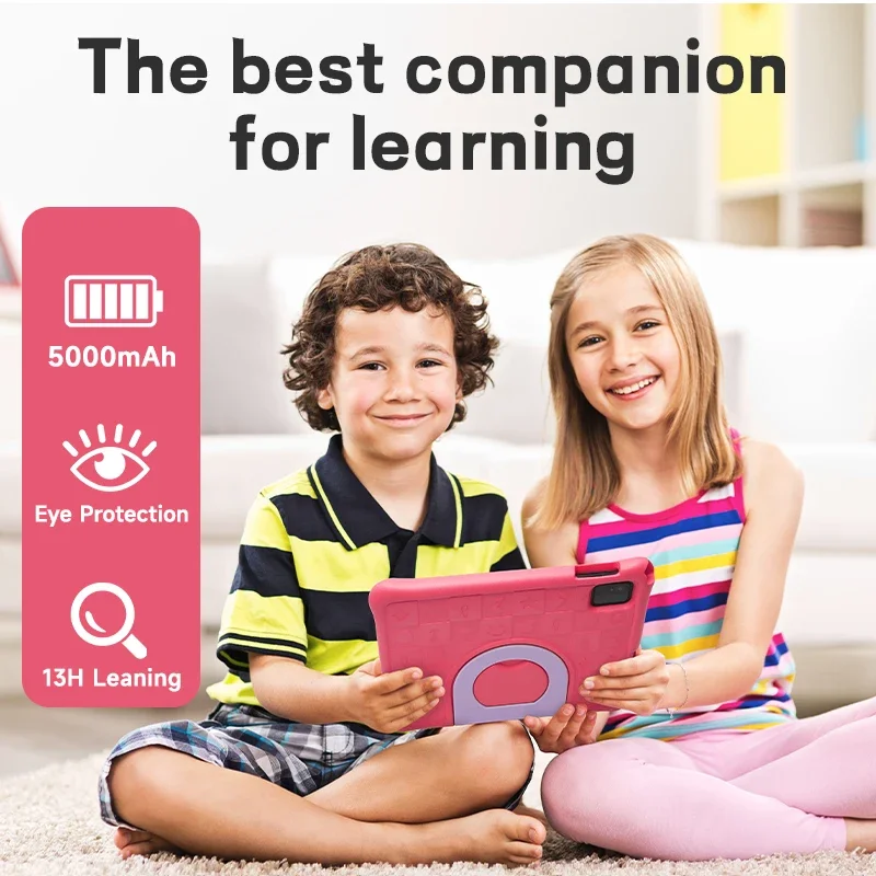 تابلت ANRY 5000mAh Android مقاس 10.1 بوصة، 2025 Android 15 تابلت للأطفال والكبار، وذاكرة وصول عشوائي 8 جيجابايت وتخزين 64 جيجابايت 1 تيرابايت قابلة للتوسيع، ومكبرات صوت مزدوجة