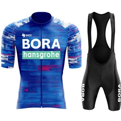 Cycling Clothing Man 2026 UCI BORA Summer Clothes Triatlon Men's Bib Cycle Jersey Spring Pants Gel Uniform Road Bike Suit Blouse
