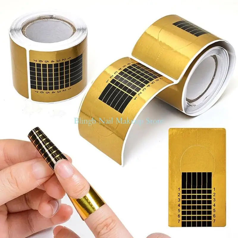 28TA Stable EXTENSION Applicator CLEAR สี่เหลี่ยมผืนผ้าเครื่องมือกระดาษเคลือบวัสดุสำหรับ Professional Salon Precisions