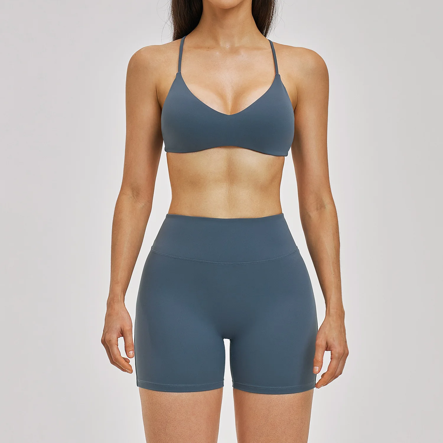 

Fitness Set Women Running Comfort 2Pcs Sports Pants Set High Waist Push Up Workour Sportswear Casual Cycling Jogging Yoga Bras