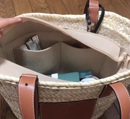 حقيبة تخزين ببطانة داخلية مضادة للسرقة، منظم مطبخ متوسط الحجم من القرد المستدير بلون نقي للاستخدام المنزلي