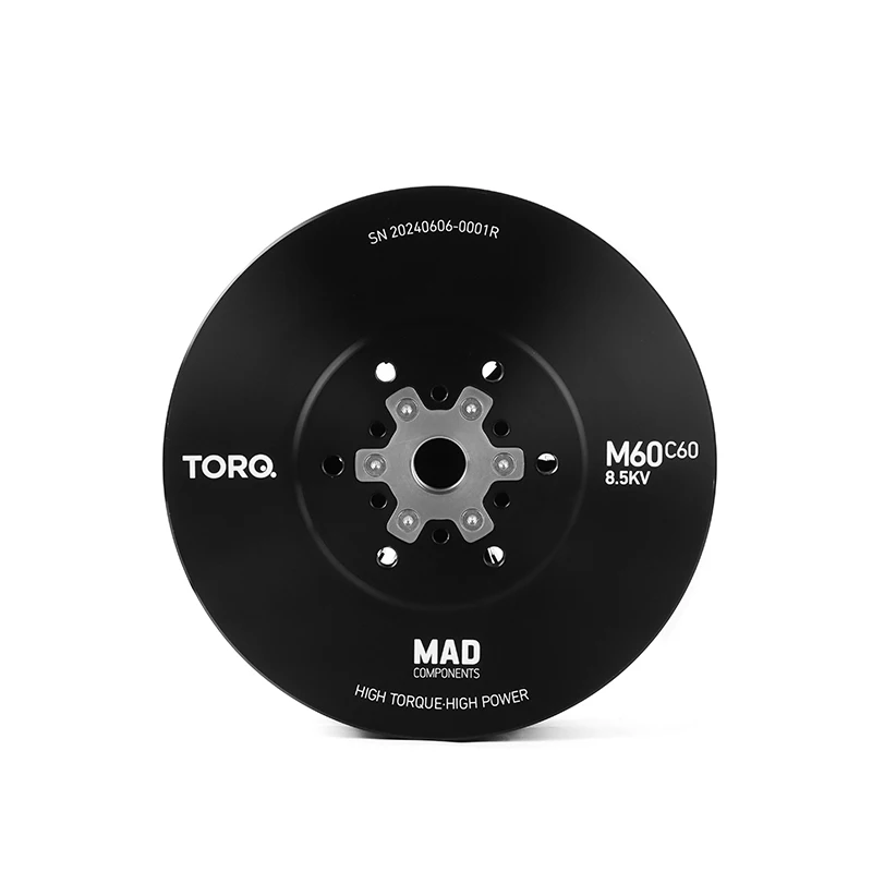 MAD M60C60 Pro Brushless Dron Motor, IPE 8.5KV, Dron Triturado Elétrico, E-VTOL e Paravike