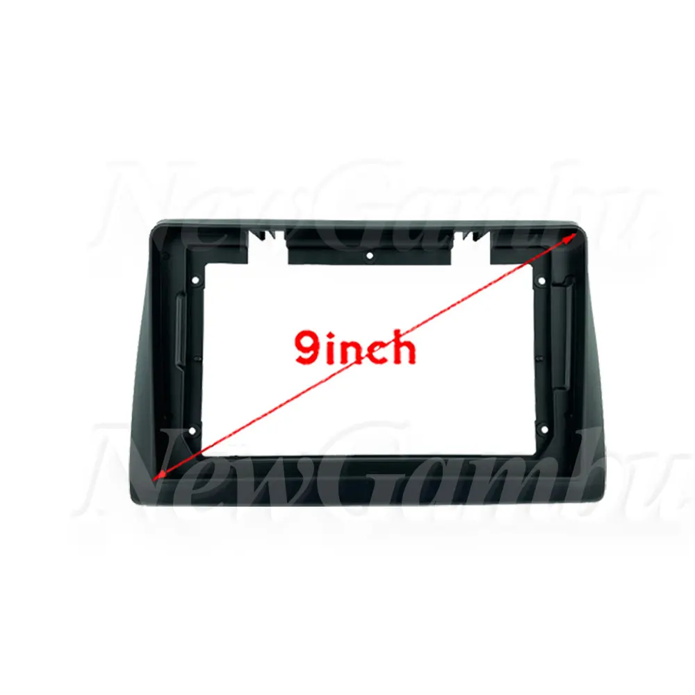 NewGambu 9 Inch Radio Fascia fit For Fiat Stilo 2002-2010 Fascia Frame No Cable Trim Panel Audio Frame Cover