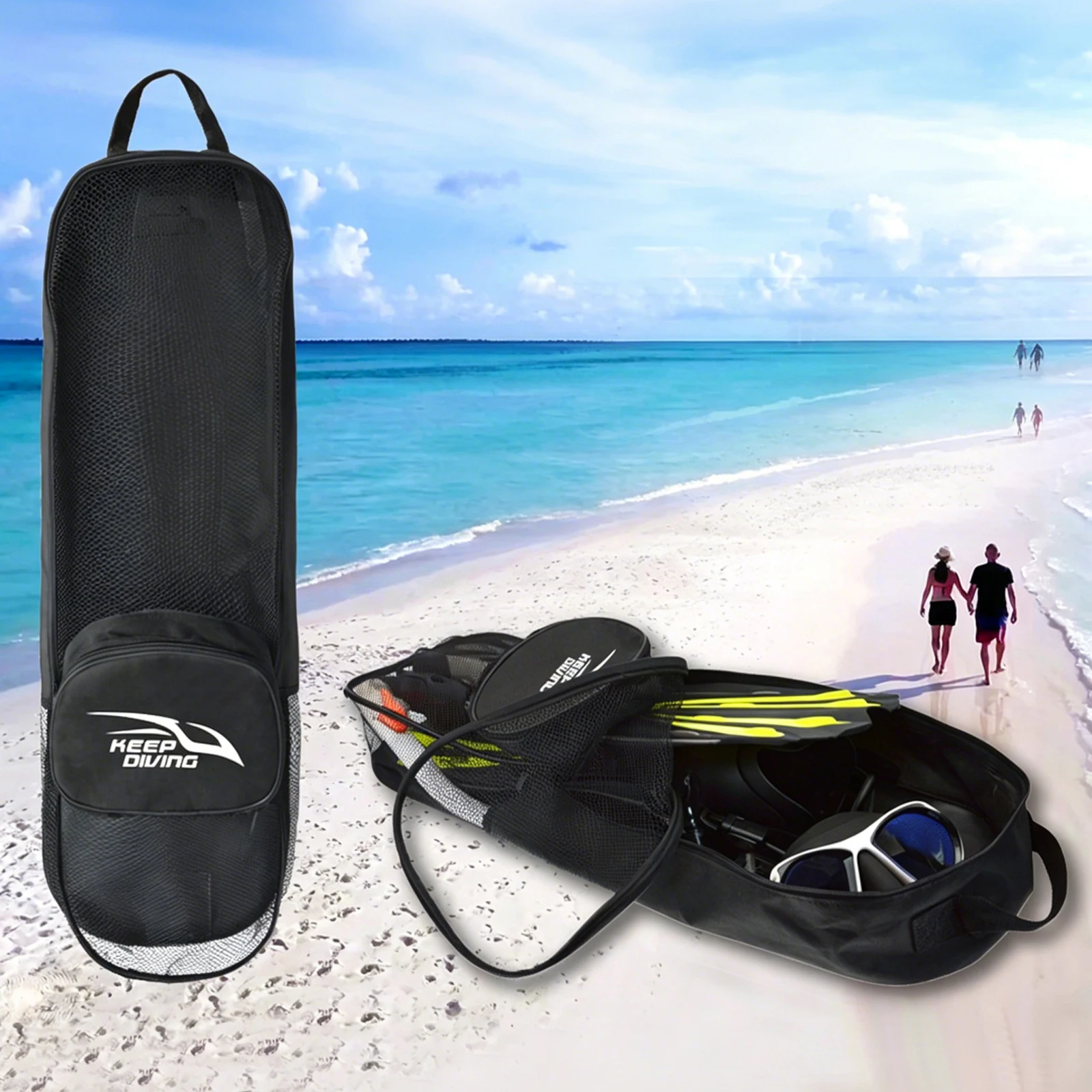 حقيبة معدات الغوص والغطس من ال - مراجعة Travel Accessories In Store وسعره