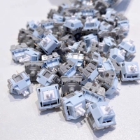 Jarvis JJ Switch Super Strong Silence Linear Custom  Hot Swap Office Mechanical Keyboard Switch PC Japan Lubrication 18mm Spring
