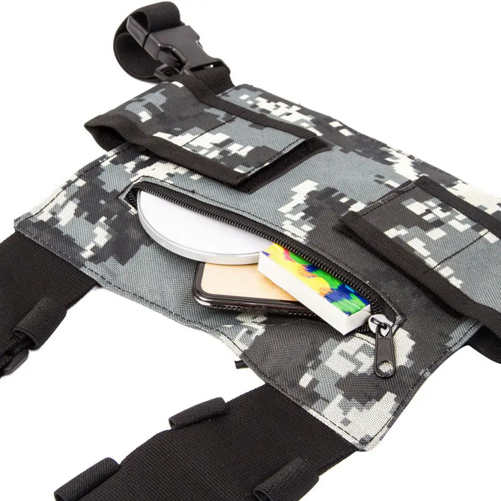 

Outdoor Bag Radio Harness Pack High-Durability Scratch-Resistant Front for Hiking Climbing Camping Running Fishing
