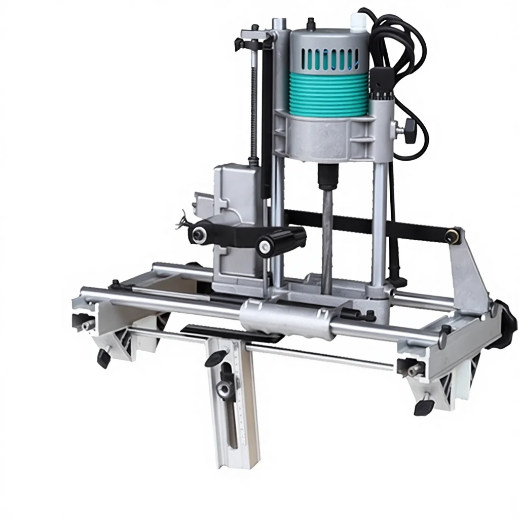 Factory Direct Mortise Wooden Door Lock Hole Positioning Fast Quasi-Hole Mortising Machine Easy 1100 kW 16kg