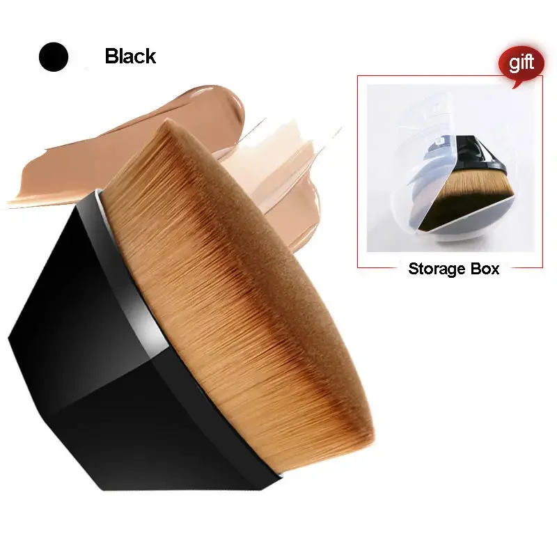 

Hexagon Professional Foundation Makeup Brush - Quality Cosmetic Blending Tool