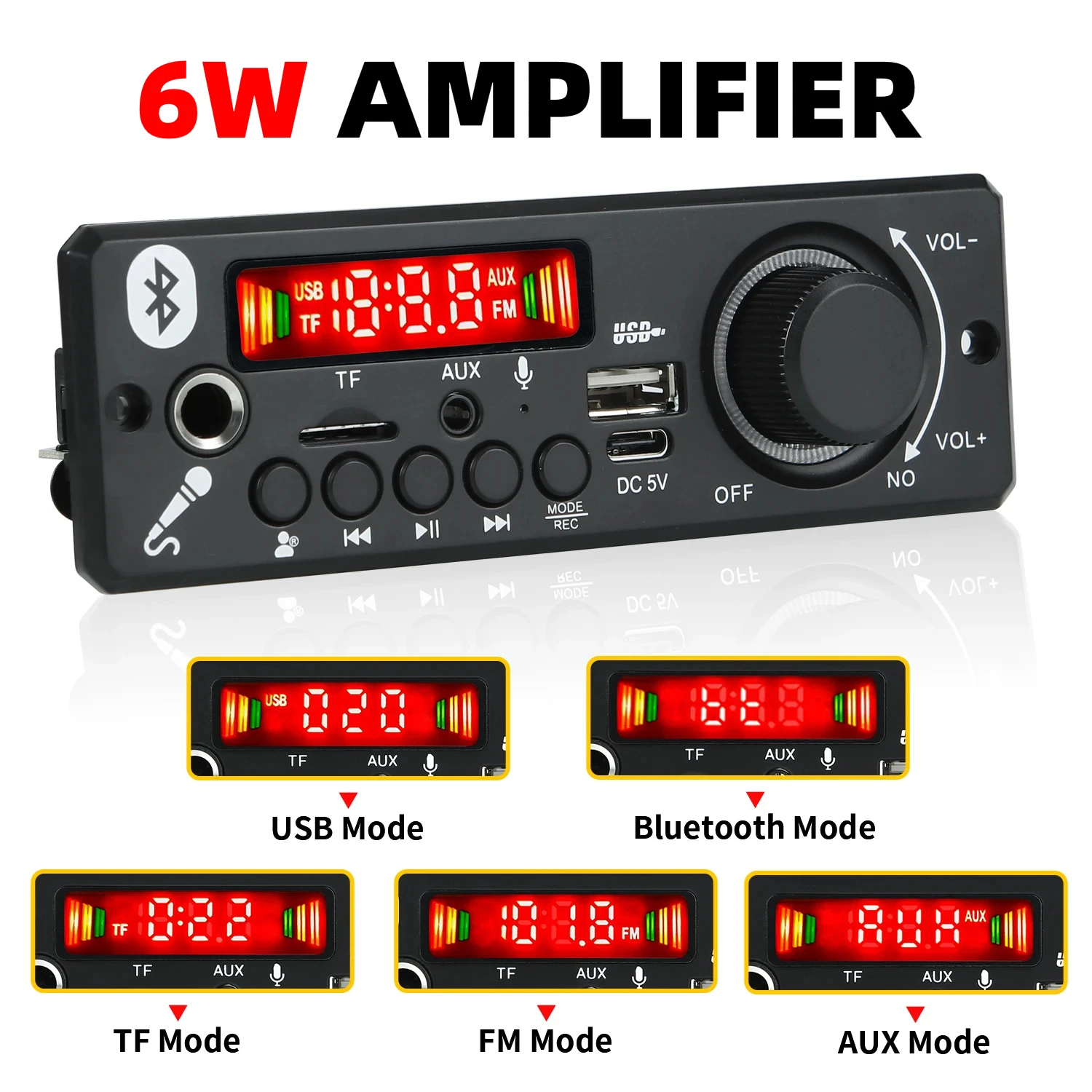 6W Diy Amplifier Bl… - image
