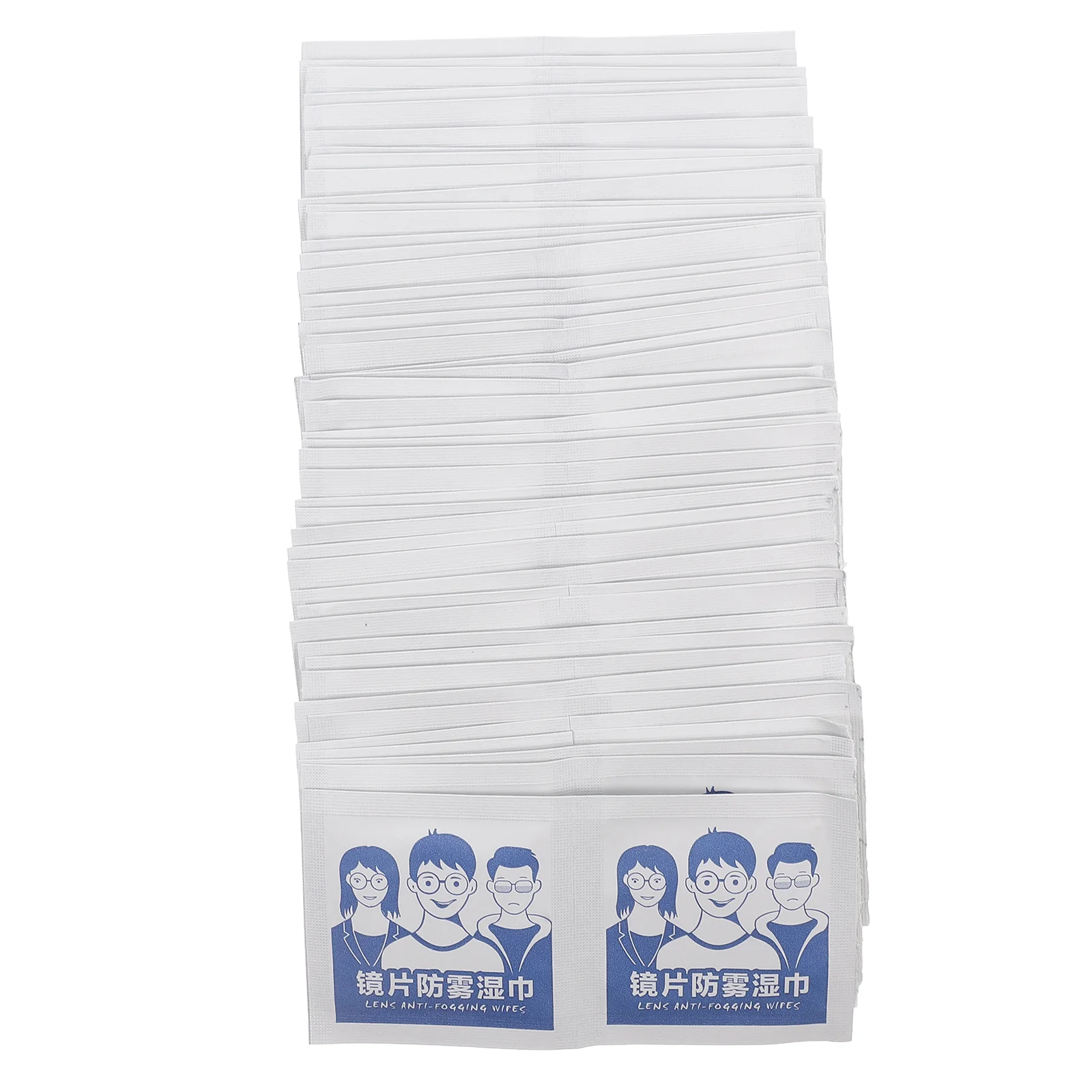

100 Pcs Anti-Fog Wipes Eyeglass Cleaning Reusable Cloths Spectacle Screen Cleaner Gentle Lens Laptop Phone Optical Glasses
