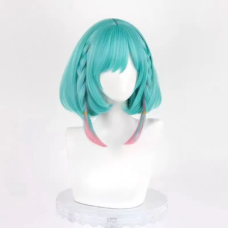 Anime Cosplay Wig, 2D Character Role Playing Costume Wig, Easy To Style