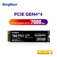 KingDian 2TB NVMe  Internal Gaming Solid State Drive - Works with Playstation 5(PS5),Gen4 PCIe, M.2 2280, Up to 7,035 MB/s