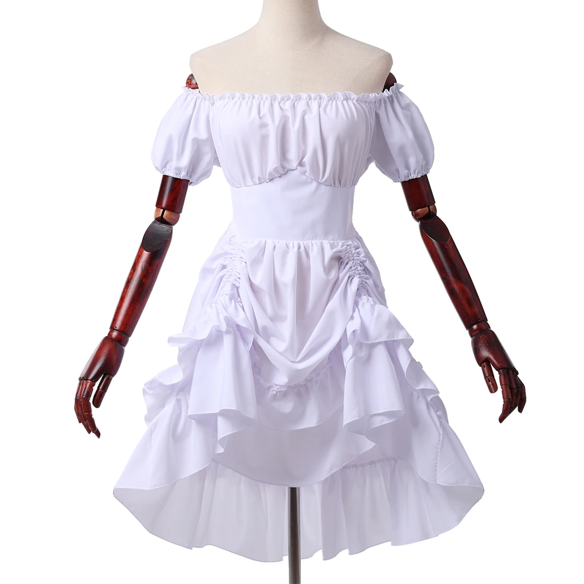 Robe Corset Pirate Épaules Dénudées – photo 8