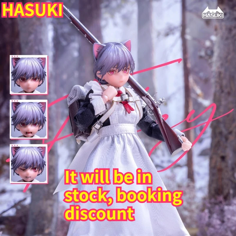 

God Cat Beat HASUKI Original Pocket Art 1/12 Musketeer Ficchizi Buyi Mobile Finished Figure Doll