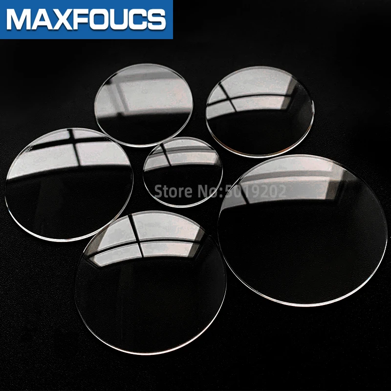 10pcs 20-39.5mm Double Dome Sapphire Crystal 1mm Thick Round 21.5mm 22.5mm 23.5mm 31.5mm 32.5mm Watch Glass Replacement Parts