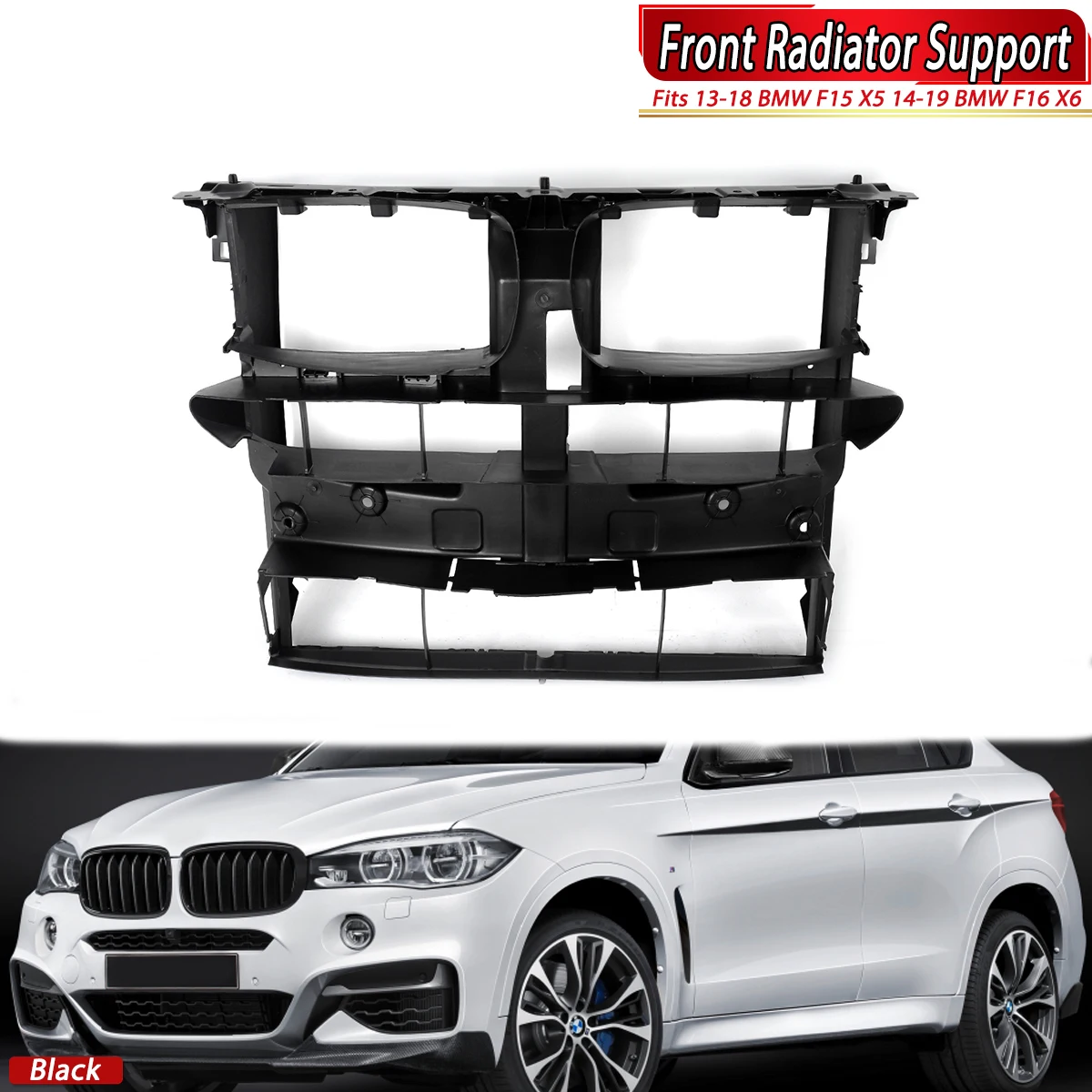 

FOR BMW X5 F15 X6 F16 2014-2018 BUMPER AIR DUCT FRONT PANEL 51747343798 7343798