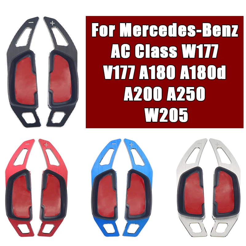 

Paddle Shift Extension Car Steering Wheel Shifter for Mercedes-Benz A/C Class W177 Sedan V177 MB A180 A180d A200 A250 2019 2020