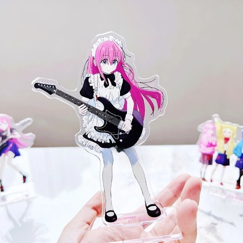 Bocchi The Rock Gotoh Hitori Gotoh Hitori Ijichi NijikaAa 애니메이션 주변기기 만화 귀여운 아크릴 탁상 스탠드 장식품 선물