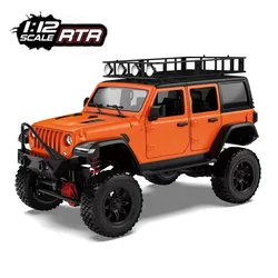 RC Crawler 4x4 Car MN128 2.4G Buggy da arrampicata professionale con luce a LED Full Scale telecomando auto giocattoli per ragazzi regalo