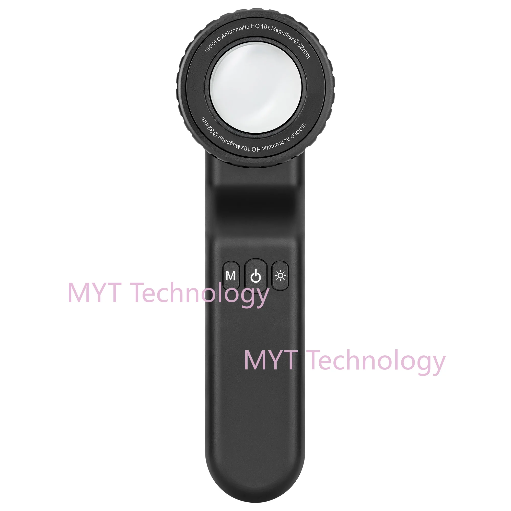 MYT IBOOLO Medical Digital Portable Dermatoscope DE-4100 PRO UV Mode 10X Magnification Polarized 4 Elements 3 Groups USB Chargin