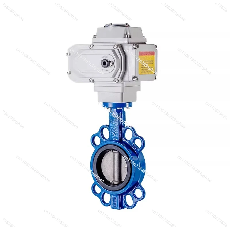 Electric butterfly valve D971X-16 pair clip soft seal water valve actuator valve DN50 65 80 200