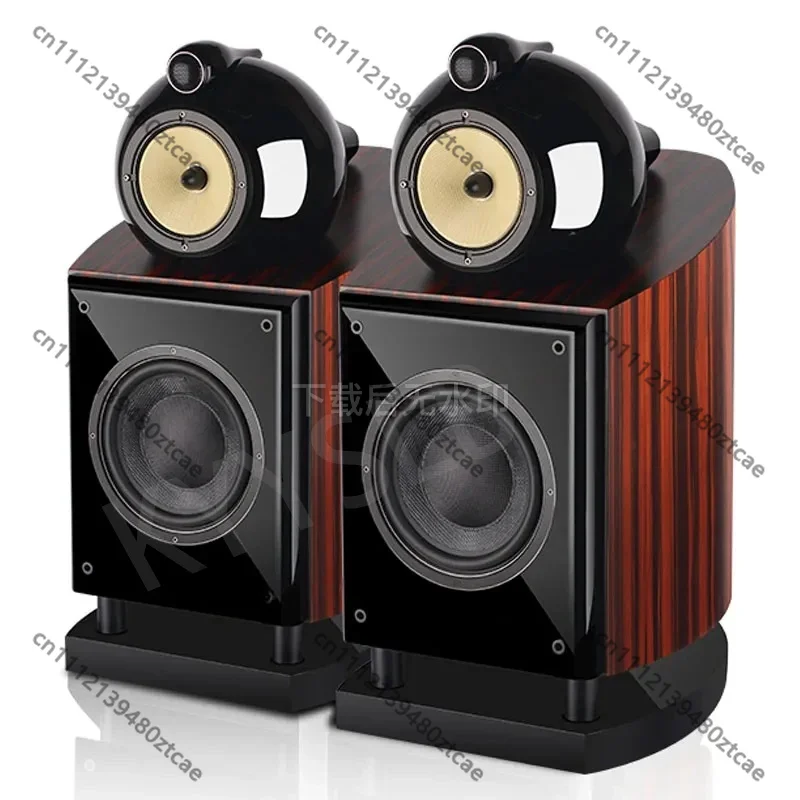 8 Inch Passive Thermal Dissipation Bookshelf HiFi Speaker Professional Stereo Audio Loudspeaker Home Audio Equipment Match