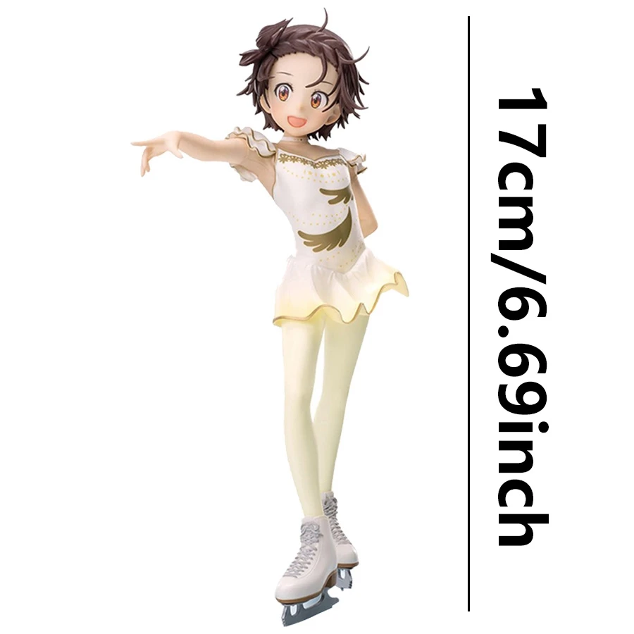 ฟิกเกอร์อนิเมะนักสเก็ตเหรียญรางวัล ยูอิสึกะ อินอริ ขนาด 17 ซม./6.69 นิ้ว ของสะสมสำหรับผู้ใหญ่ ตกแต่งรถยนต์และห้องพัก ทำจากพีวีซี