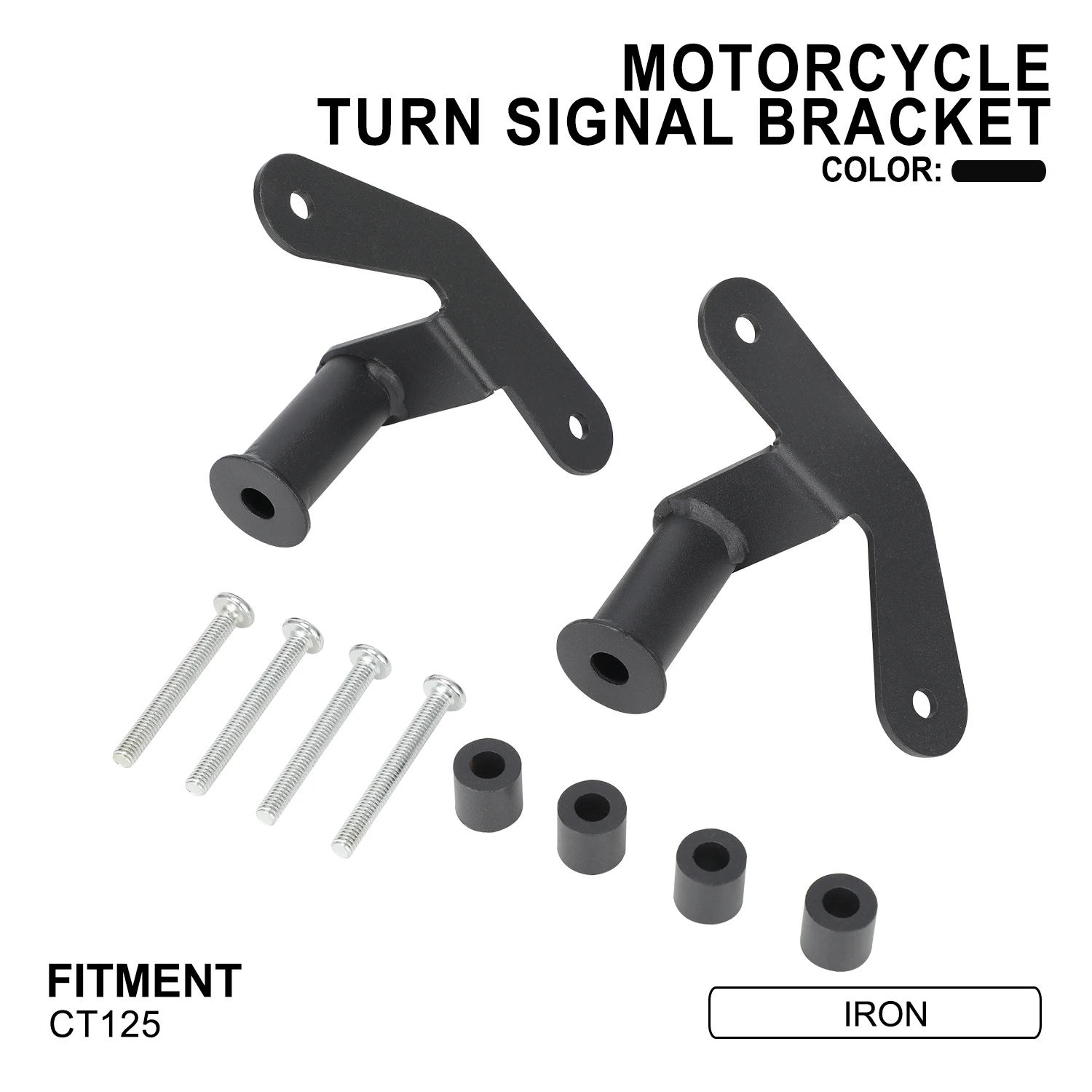 Motorcycle Mount Turn Signal Relocation Stay Bracket For HONDA CT125 Hunter Cub Trail CT125 Flasher Bracket Retrofit Accessories