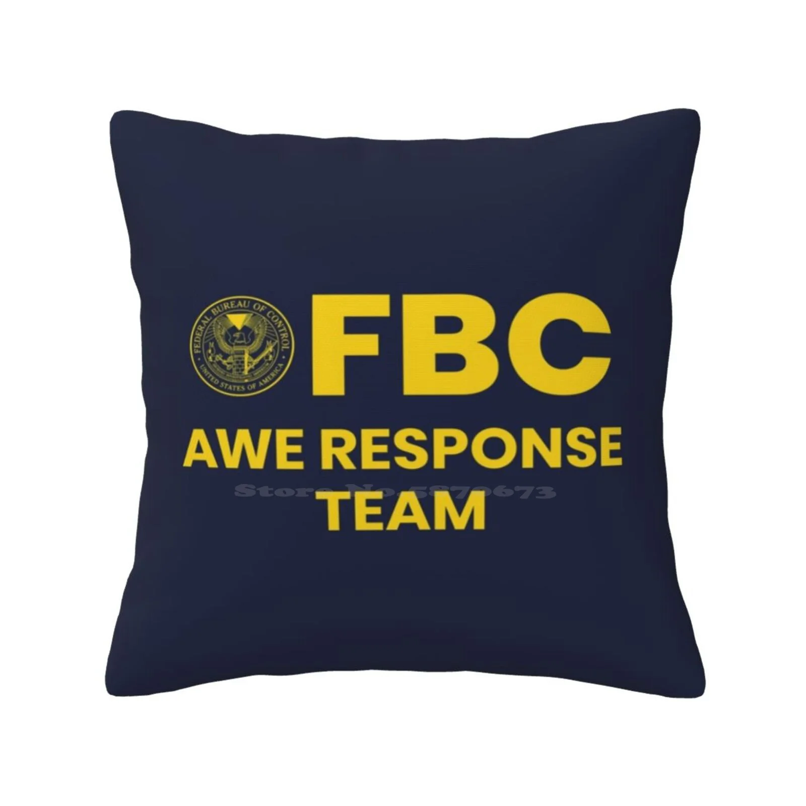 Federal Bureau Of Control-Awe Response Team Soft Comfortable Pillowcase Federal Bureau Of Control Fbc Awe Director Of Control