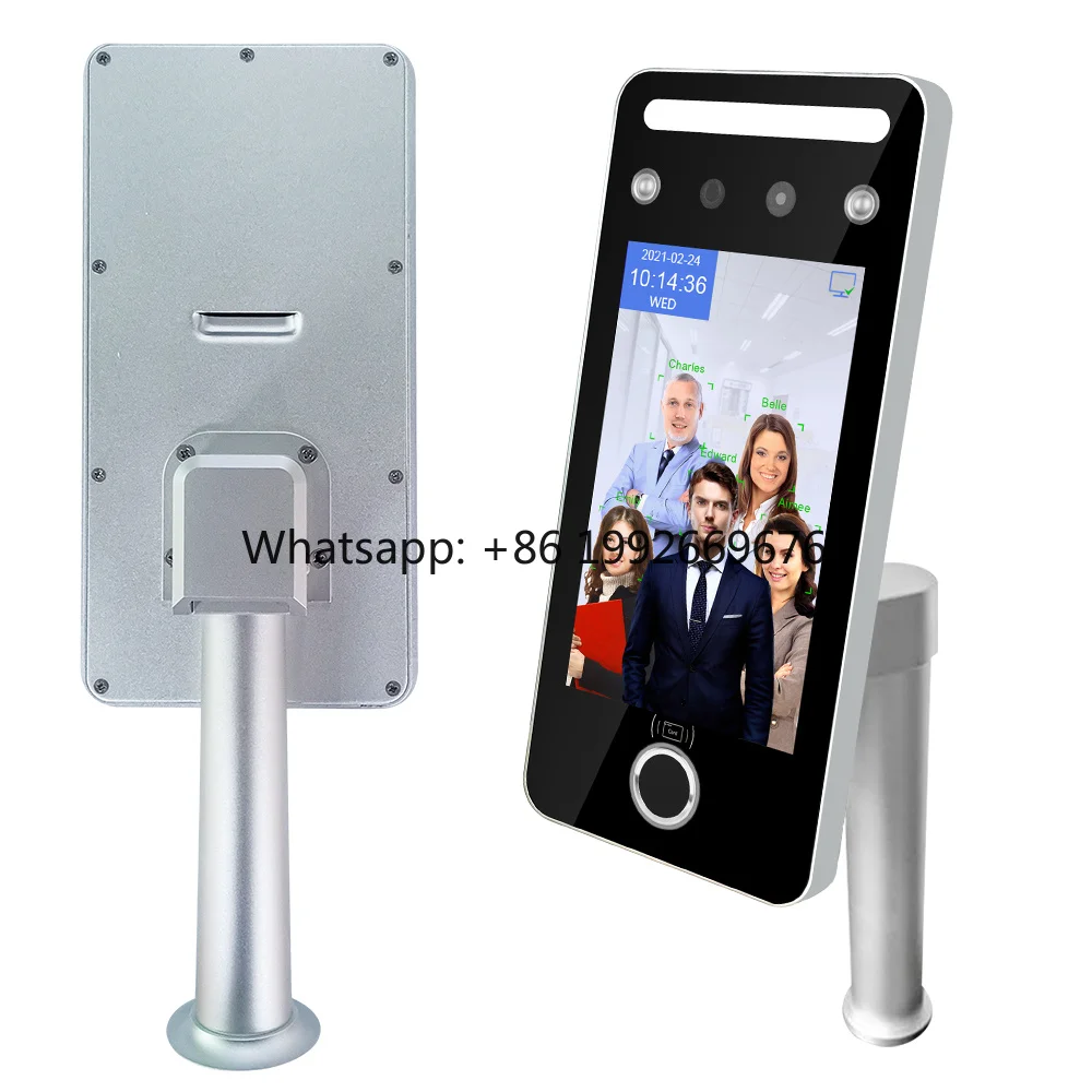 Long Distance Dynamic Face Recognition WiFi Cloud Software NFC Fingerprint Face Door Access Control