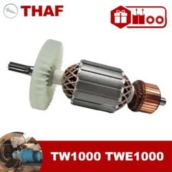 AC 220V 240V TW1000 TWE1000 Armature Rotor For MAKITA Impact Wrench Spare Parts Electric Wrench 516918-0