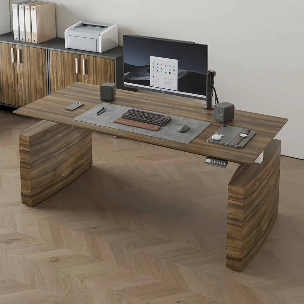 Electric Lifting Table Household Computer Table Lifting E-sports Table Learning Office Desk Intelligent Lifting Workbench