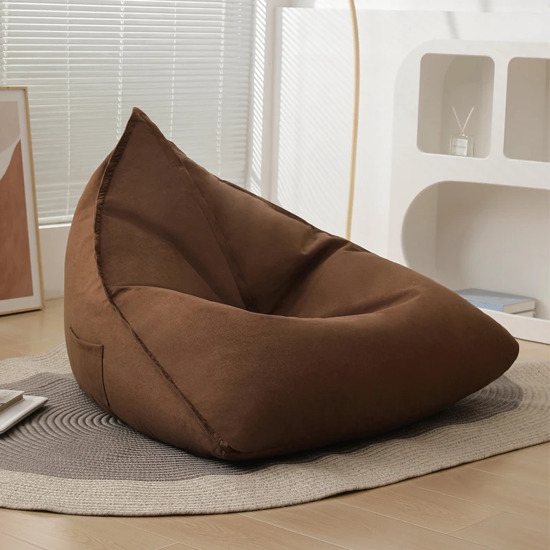

Kawaii Modern Simple Sofa Chair Unique Filling Soft Balcony Lazy Puffs Sofa Corner Futon Cushion Divano Bedroom Furniture