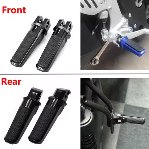 For Honda CB125R CB300R CB1000R NEO SPORTS CAFE 2018 - 2020 CB600F CB650R CBR250R CBR600RR Front/Rear Foot Pegs Footrests