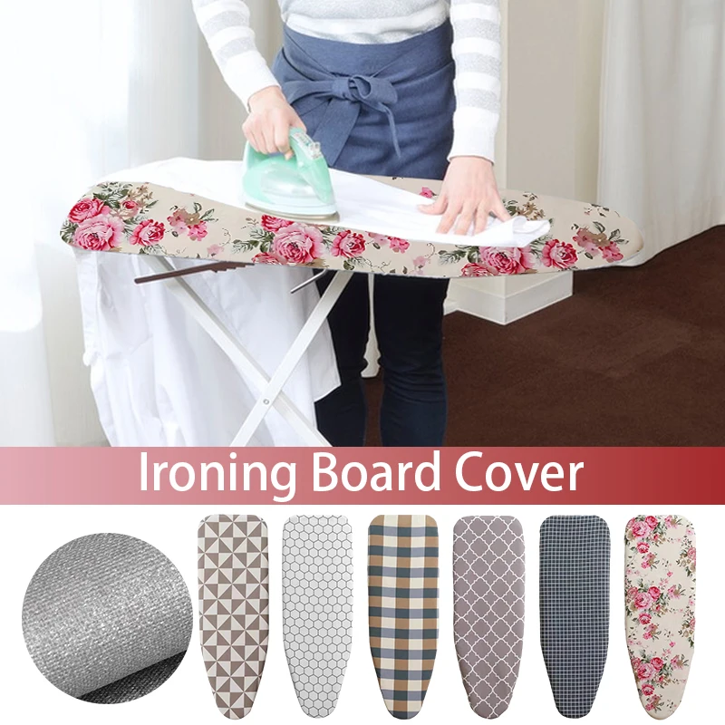 Durable Printed Ironing Board Cloth Heavy Heat Resistant Thickened Ironing Board Cover Replacement Scorch Resistant Pad for Home