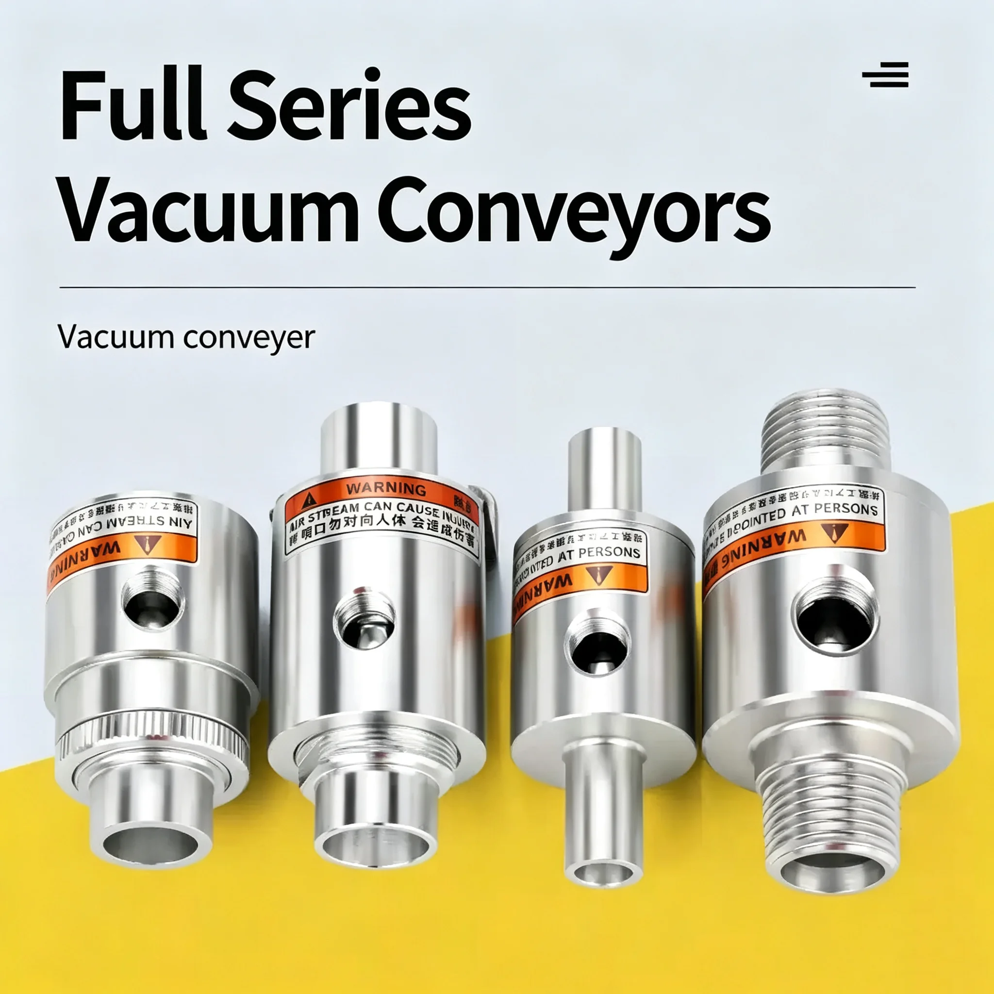 Amplifier Particle Conveyor Suction Device Model ZH10-X185 ZH Series 10mm Vacuum Generator Pneumatic Feeding Machine Air