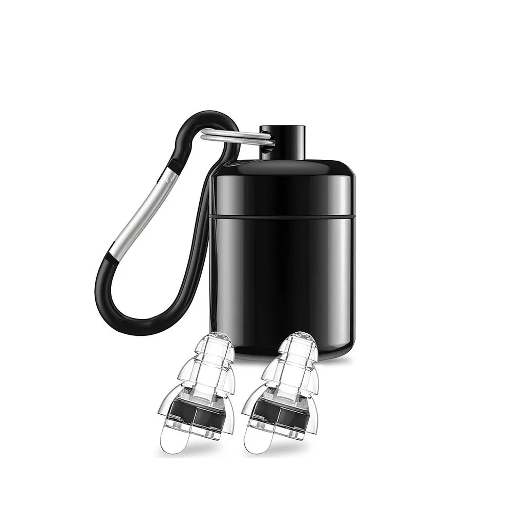 

1 пара многоразовых шумоподавляющих берушей из мягкого силикона для защиты слуха, шумопоглощающие беруши, звукоизоляция, безопасность для слуха