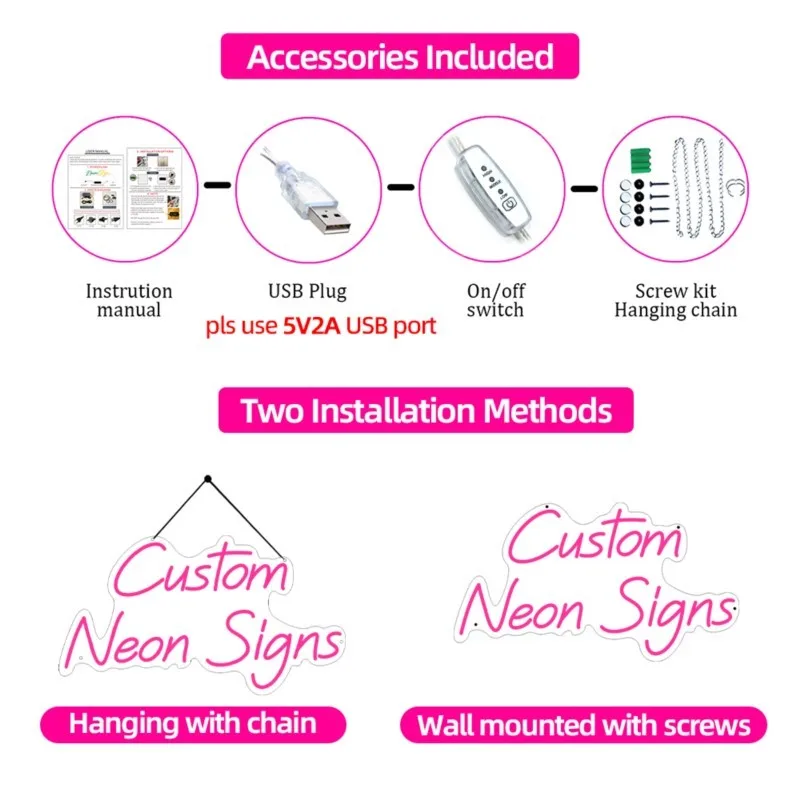 شخصية ضوء النيون Led الاسم الأول للتخصيص النيون ديكور غرفة نوم هدايا المراهقين Led النيون جدار ديكور غرفة الديكور #6