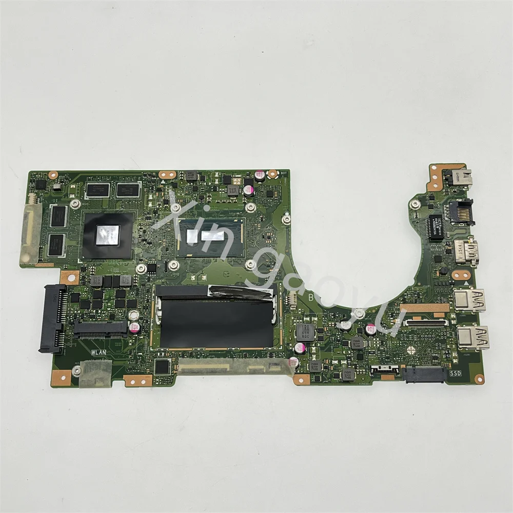 For ASUS A501L V505L K501L K501LB K501 K501LX Laptop Motherboard I3 I5 I7 5th Gen CPU 4GB-RAM GTX950M/GT940M