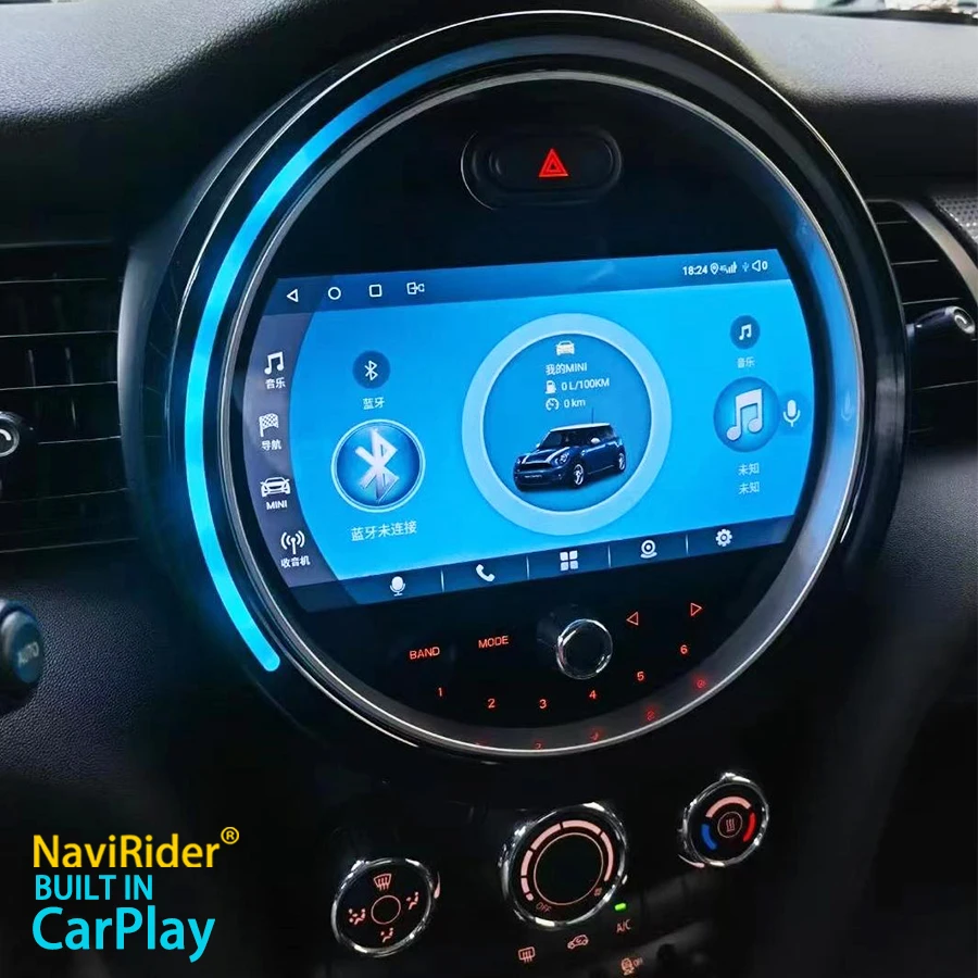 

Wireless CarPlay Android Auto For Mini R55 R56 R57 R58 R60 R61 F54 F55 F56 Clubman Countryman Cooper John Cooper Stereo Video 4G