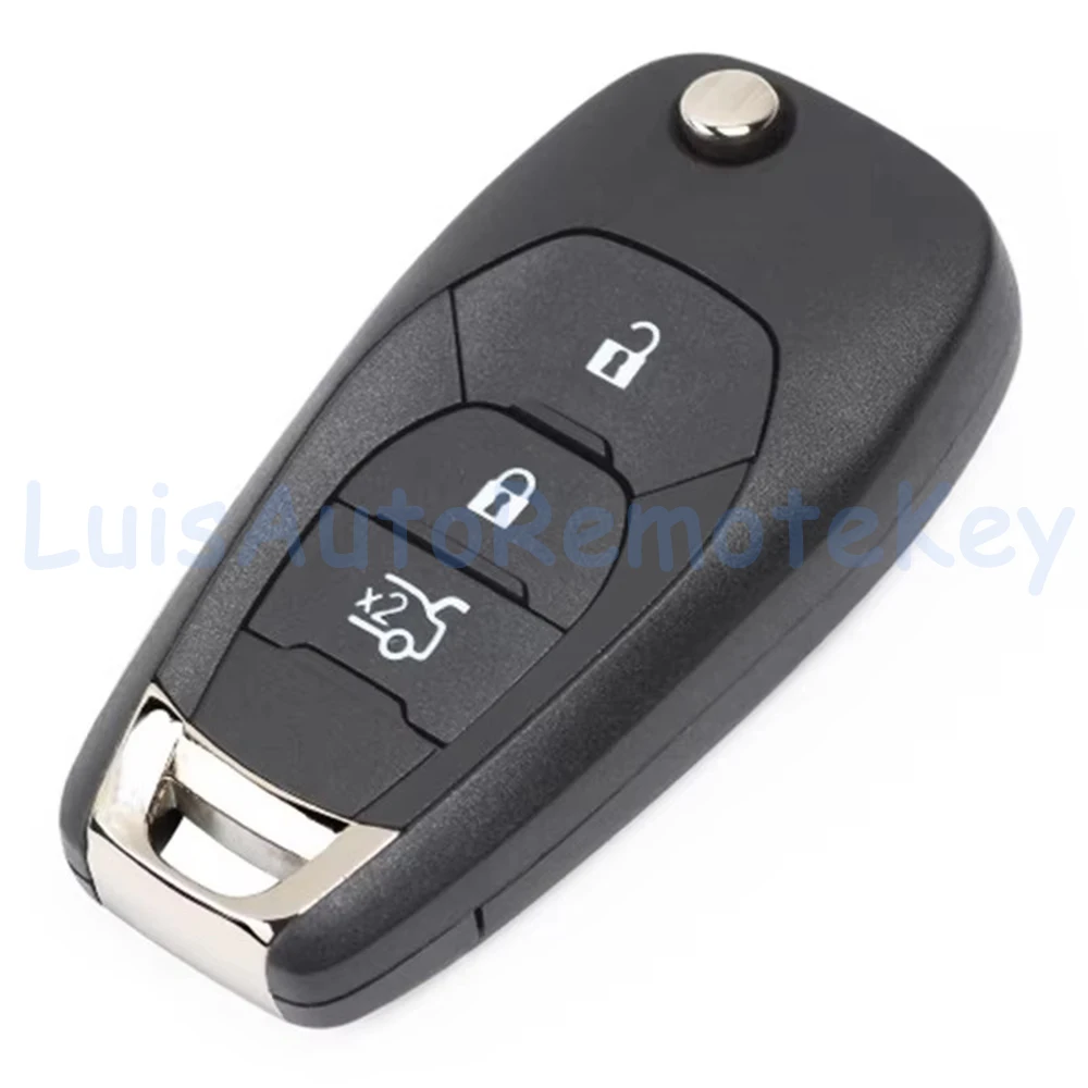 

3 кнопки откидного дистанционного брелока для автомобиля 315 МГц/433 МГц ID46 чип для Chevrolet Cruze Aveo 2014 2015 2016 2017