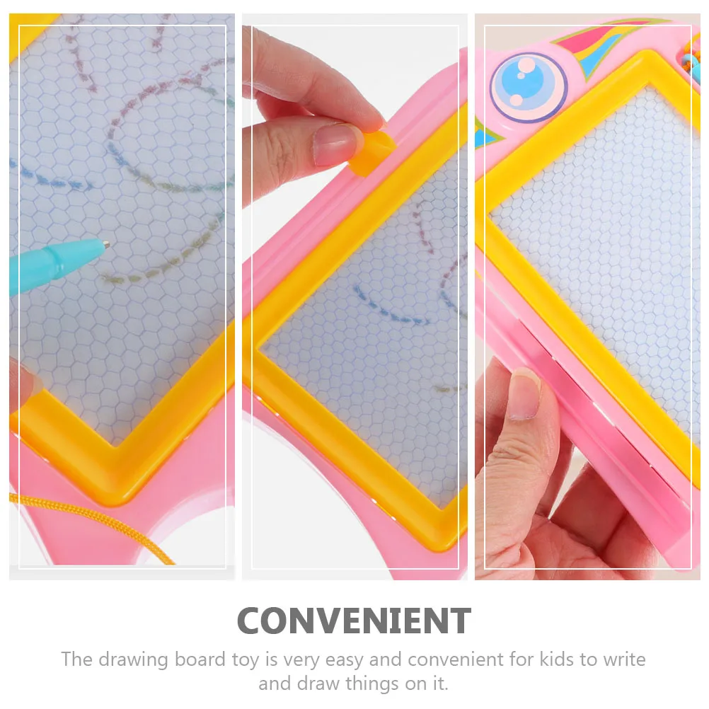 2 Pcs Children's Drawing Board Toys for Toddlers Pads Sketch Kids Writing Boards Plastic Mini
