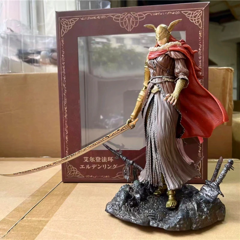 24cm Elden Rin Malenia Blade of Miquella Valkyrie Action Figurine Statue Collectible Model Decoration Anime Figure Gifts Toys