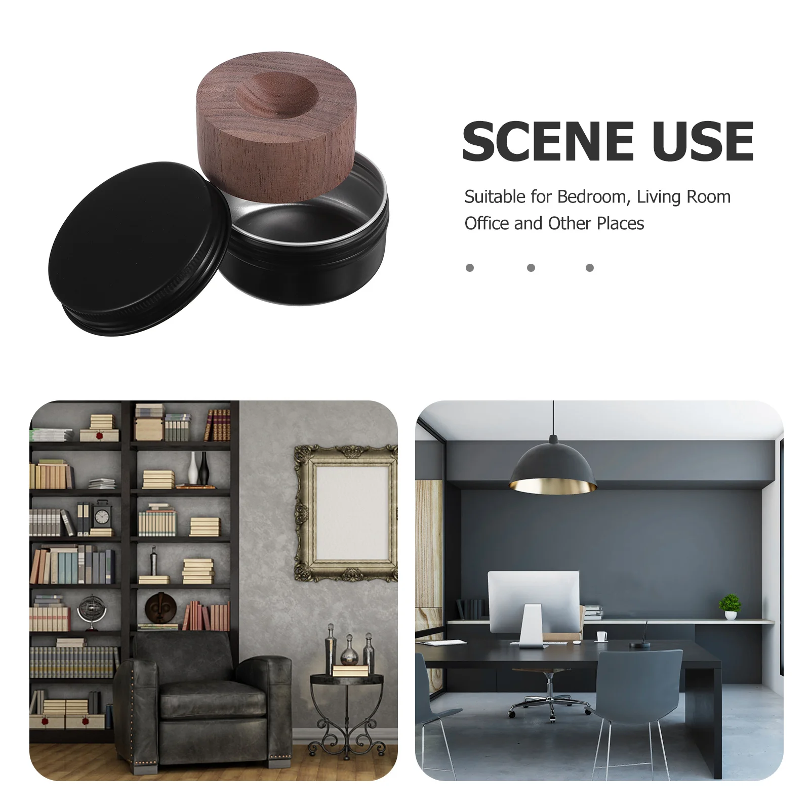 موزع روائح الزيوت العطرية الخشبية، مكتب صغير، ديكور منزلي، رائحة طويلة الأمد، غرفة النوم، تجربة عطرية، تصميم رائع، خشب مستقر #4