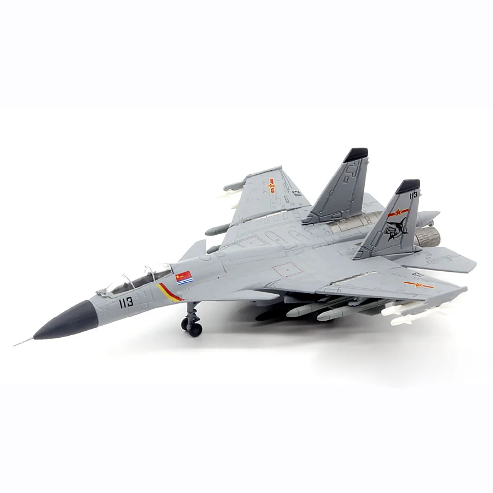 

Diecast AF1 Chinese Navy Liaoning Shandong J-15 Flying Shark Fighter Finished Alloy Aircraft Model 1/144 Scale