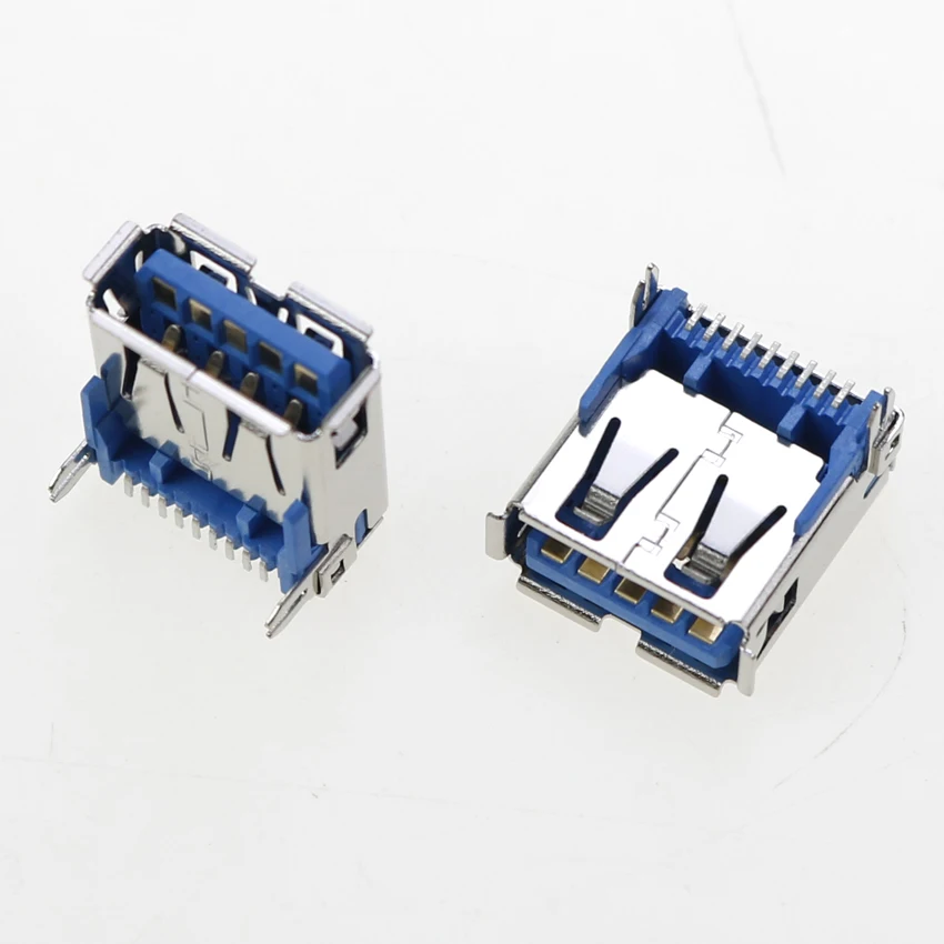 Cltgxdd 2 stücke usb 2.4a Typ Buchse Stecker 3,0 Grad af smd hinteres Fuß brett USB 3,0 Buchse Ladeans chluss – Detail 3