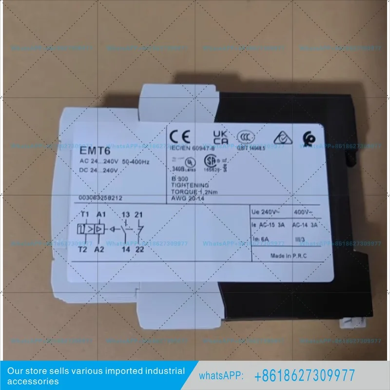 Thermistor Overload Relay EMT6 (24-240V AC/DC)