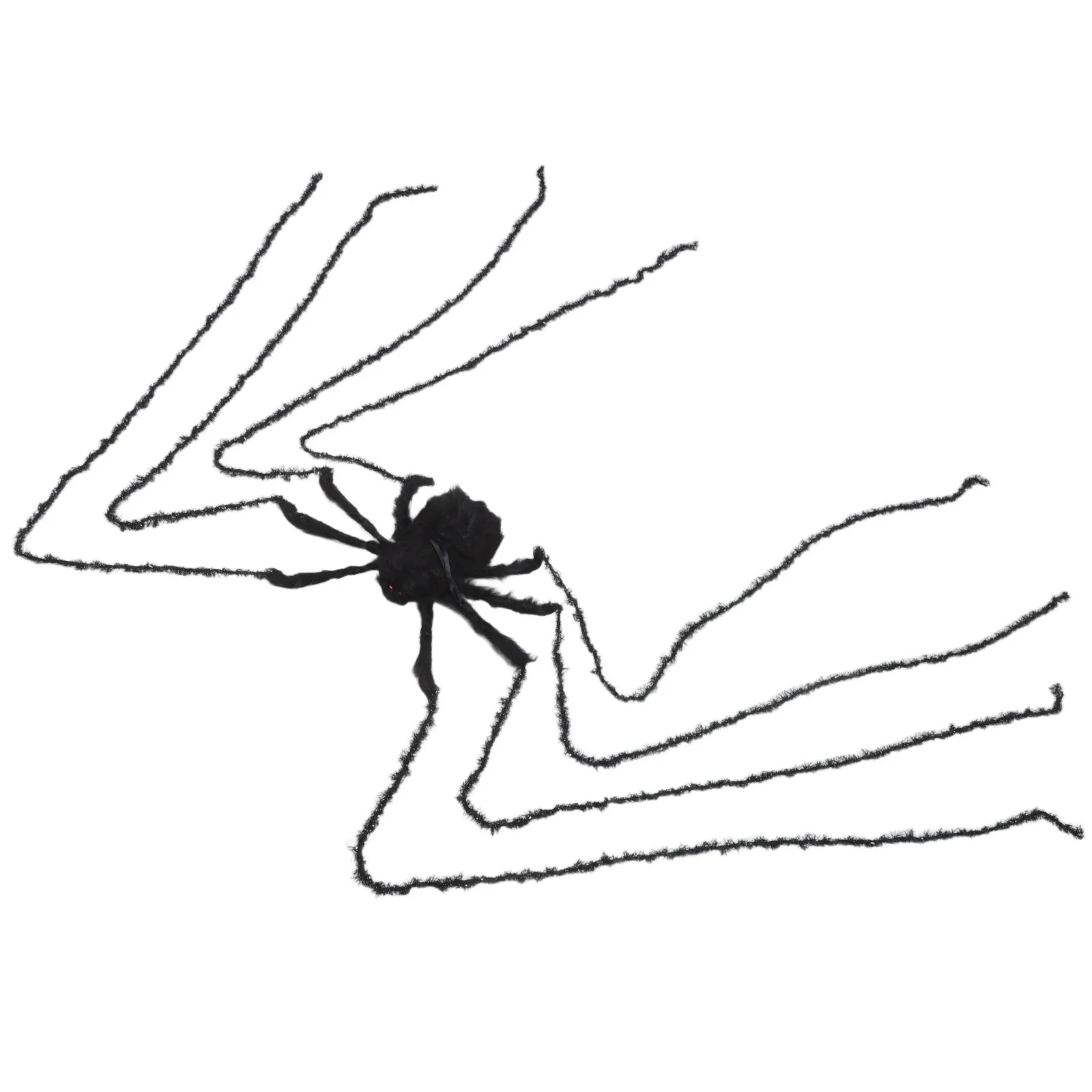 

Гигантская реалистичная черная паука-декорация для Хэллоуина, реквизит для дома с привидениями, большой жуткий пугающий паук для улицы и дома